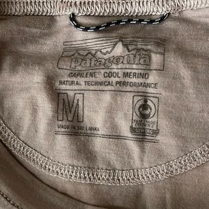 Patagonia Women's Long-Sleeved Capilene® Cool Merino Shirt Medium.